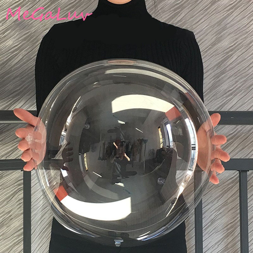 12/18/20/24/36 Inch Pvc Transparent Bobo Bubble Balloon Round Bobo Ballons Festival Party Activity Decorations Supplies