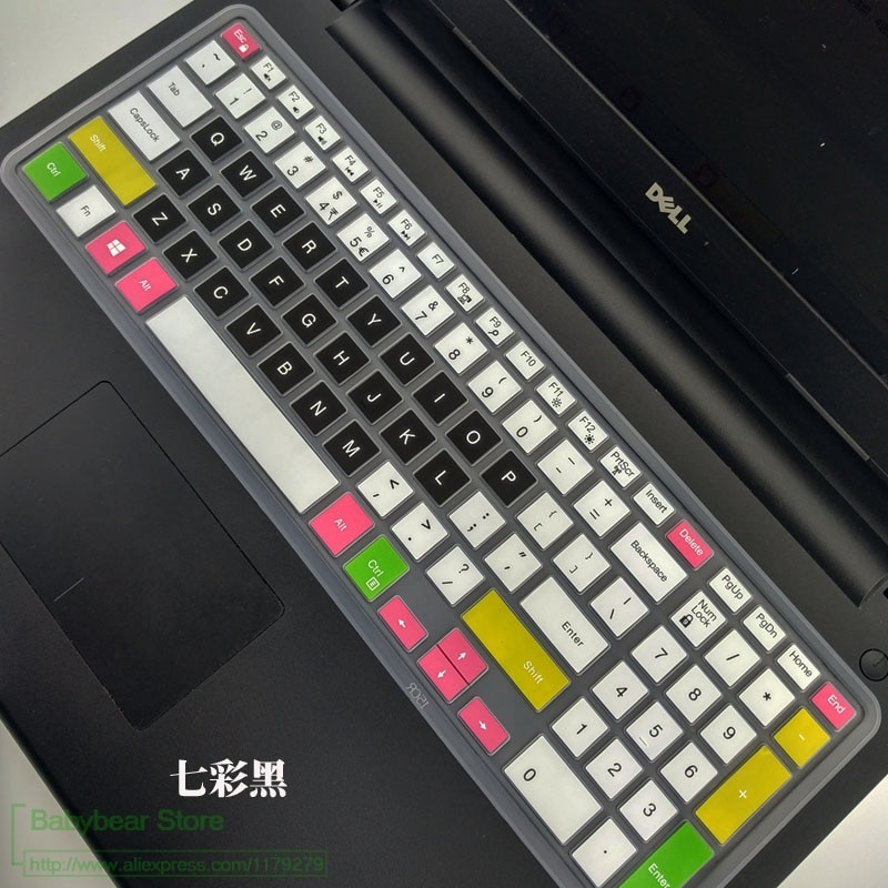 15.6 inch Silicone laptop keyboard cover skin For Dell Vostro 15 5568 3568 V3568 Vostro15 5000 v5568 Vostro 3559 2628