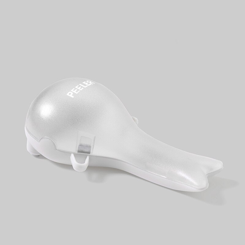 OYOREFD éplucheur de baleine multifonction, dessin animé mignon, ustensile de cuisine en acier inoxydable pour éplucher les légumes, les fruits et les pommes de terre, Gadget de cuisine: White