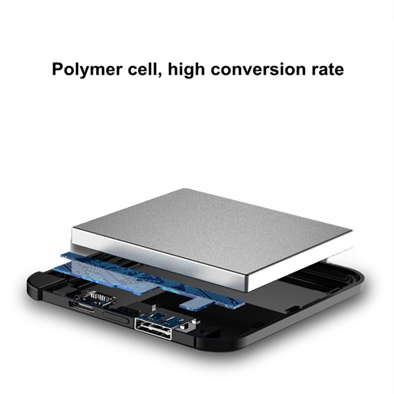 10000 mah zonne-energie powerbank draagbare telefoon snel opladen externe batterij usb zonne-oplader voor xiaomi iphone mini powerbank