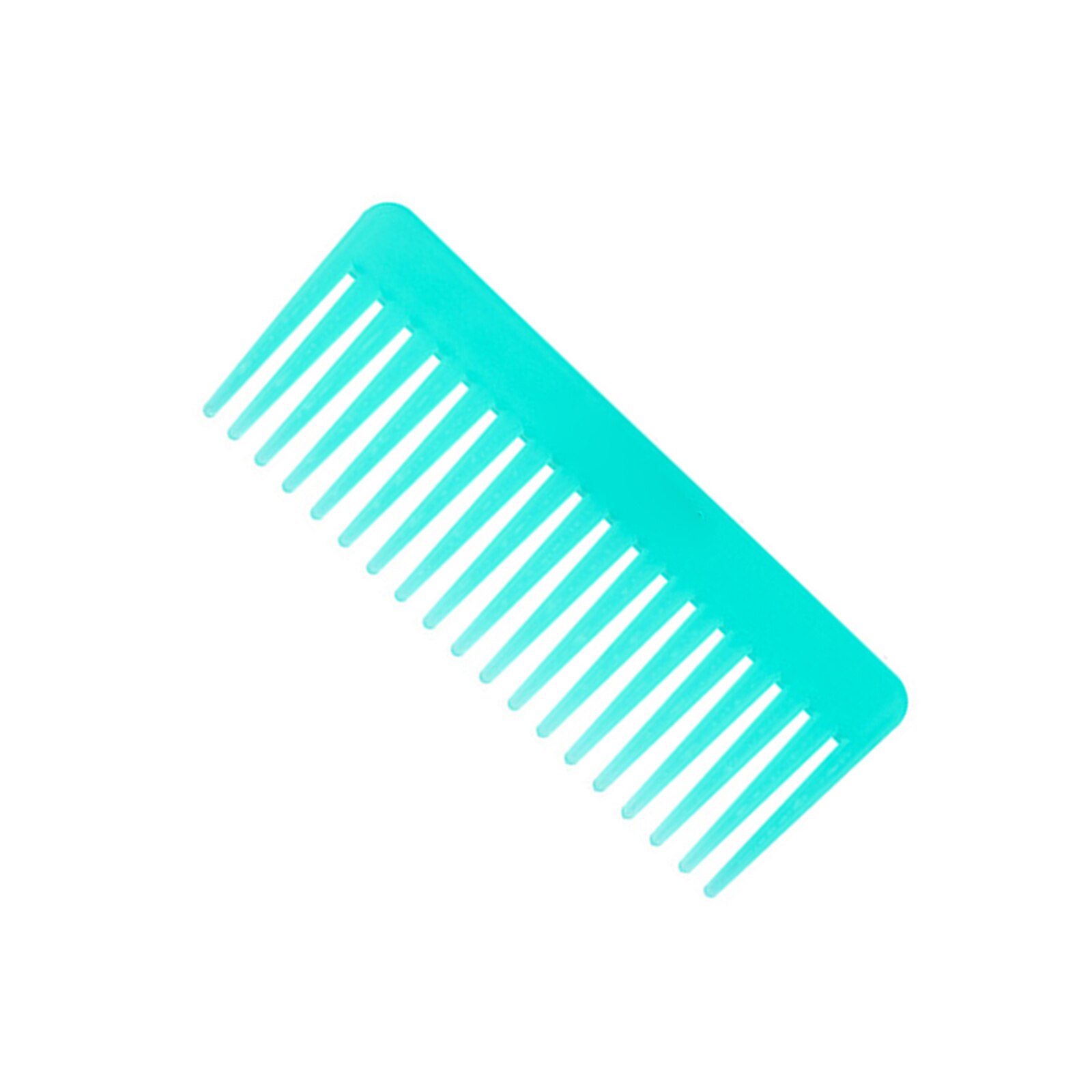 Mini Wide Tooth Comb Large Hair Detangling Come Hair Styling Hairbrush Anti-static Scalp Massage Hairdressing Comb: Blue