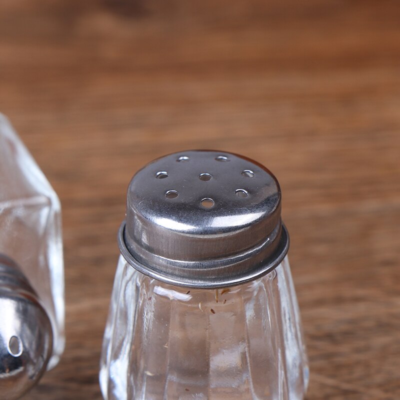 2pcs/set Doll House Miniature 1:12 Accessories glass seasoning bottle Jar Set DIY