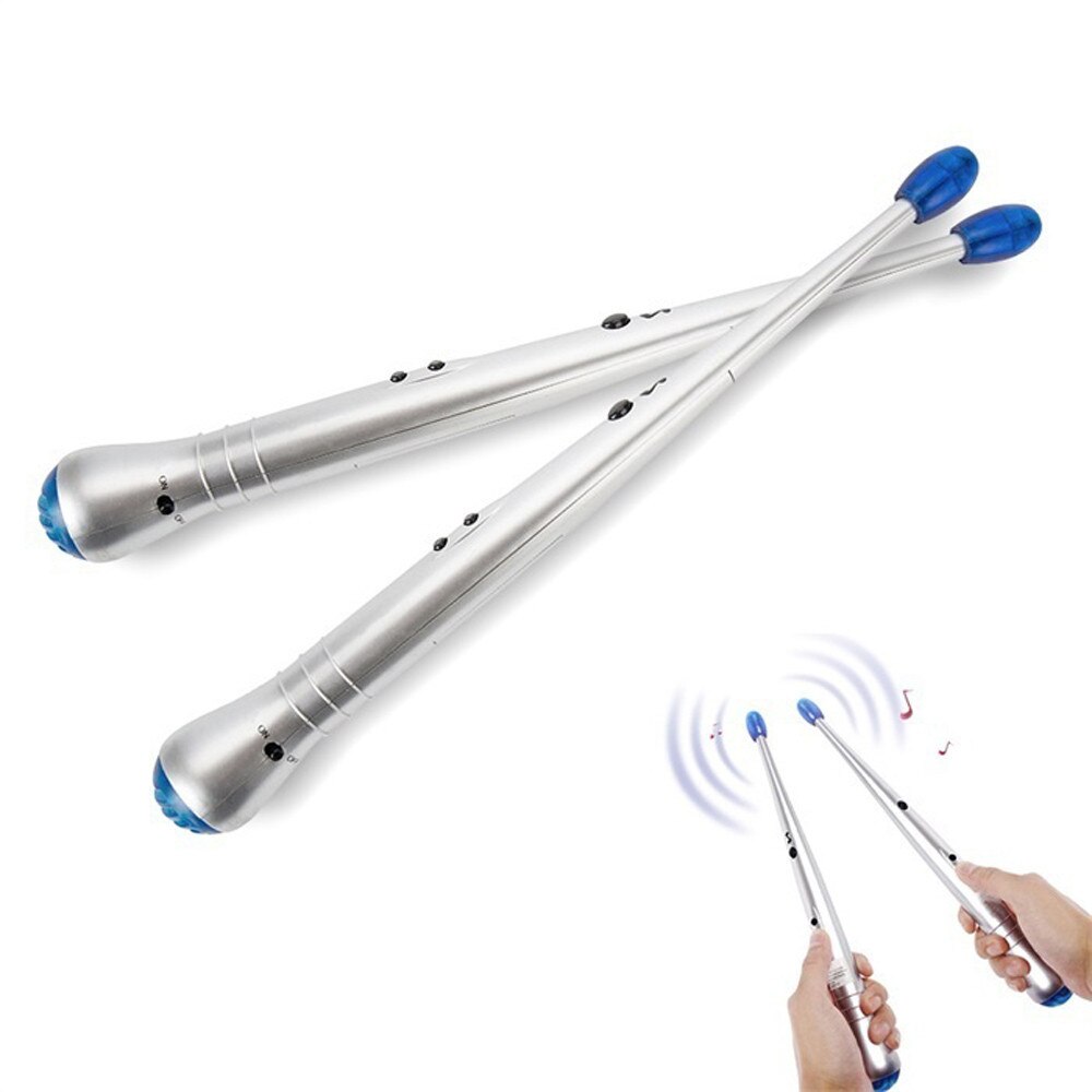 Electronic Lightweight Sticks Drum Sticks Air Drumstick Novelty Kids: Default Title