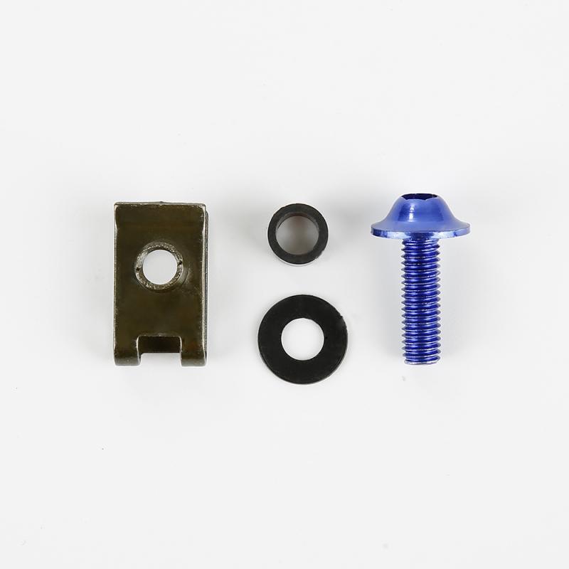 Tornillos de carenado de M5 multicolor para motocicleta, Clips de sujeción de velocidad, tornillos y tuercas de Metal, accesorios para Moto, 10 piezas, 5x16mm