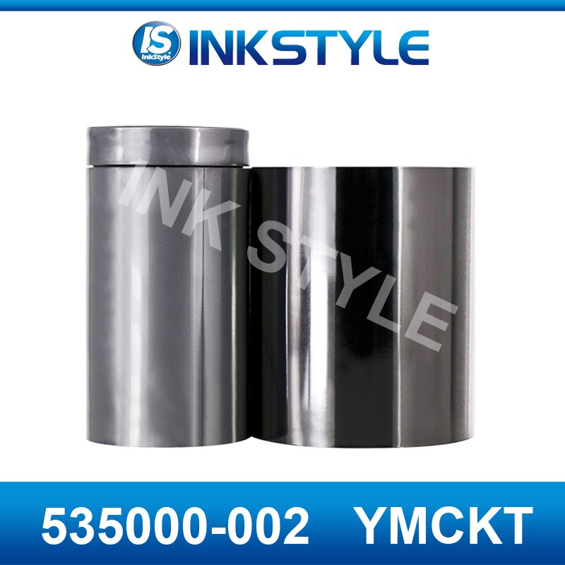 Per Datacard 535000-002 YMCKT Colore Del Nastro 250 stampe l'uso in CD800 CP40 CP40 + CP60 CP60 + CP80 stampante Carta D'IDENTITÀ
