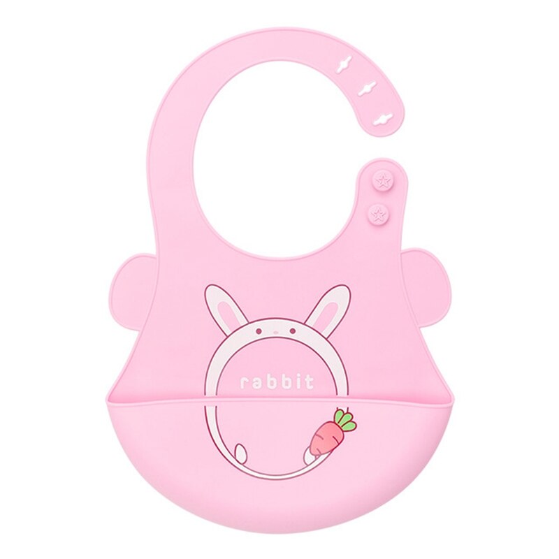 Laten We Food Grade Siliconen Slabbetjes Babyvoeding Speeksel Handdoek Olie-Proof Verstelbare Burp Doeken Bandana Cartoon Waterdicht schorten: 09