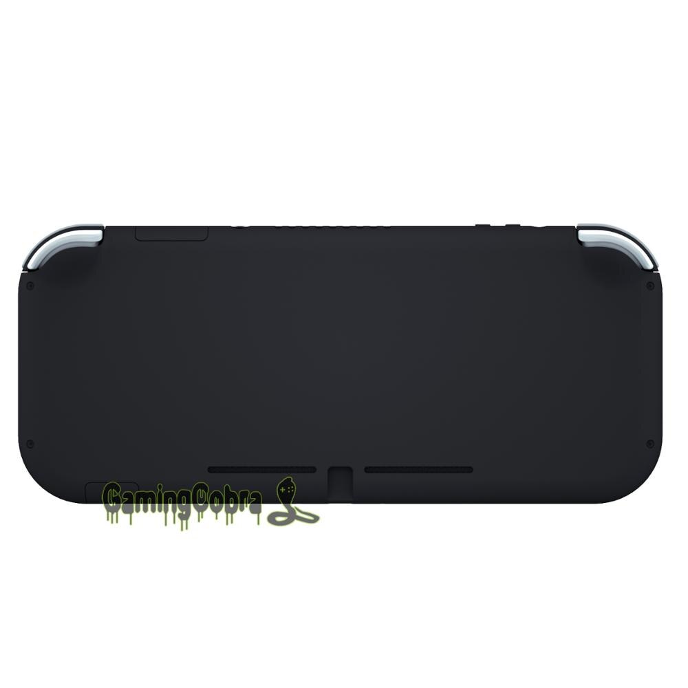 Soft Touch Black DIY Replacement Shell Housing Case Cover with Screen Protector for NS Switch Lite