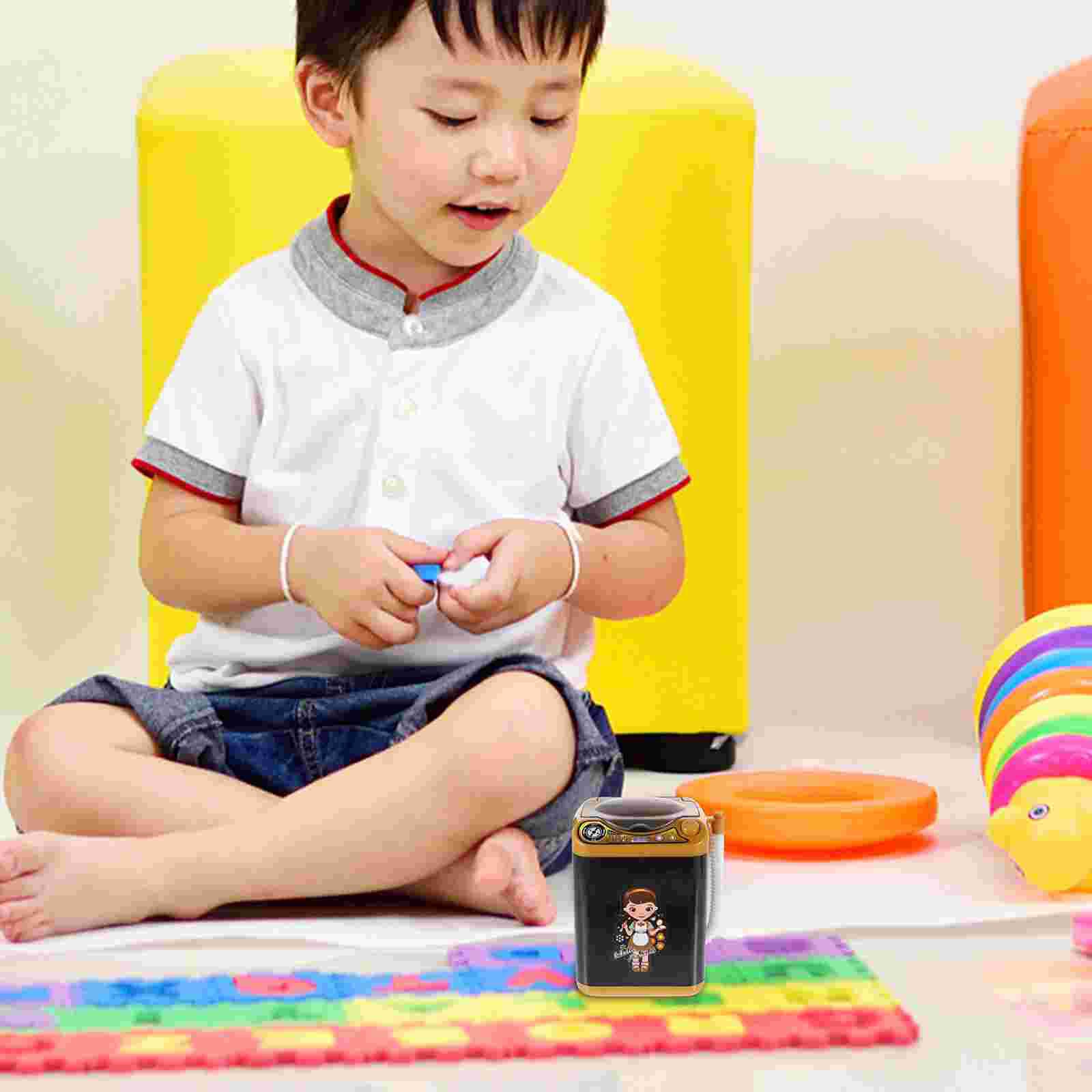 Simulierte waschmaschine, kinder spielen haus, pädagogisch wertvoll