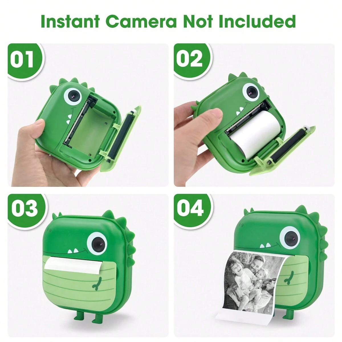 Mini Thermisch NO-Sticker Papier 57mm Voor Foto Foto Draagbare Printer Thermisch Papier Afdrukken Papier Voor Pocket Printers camera