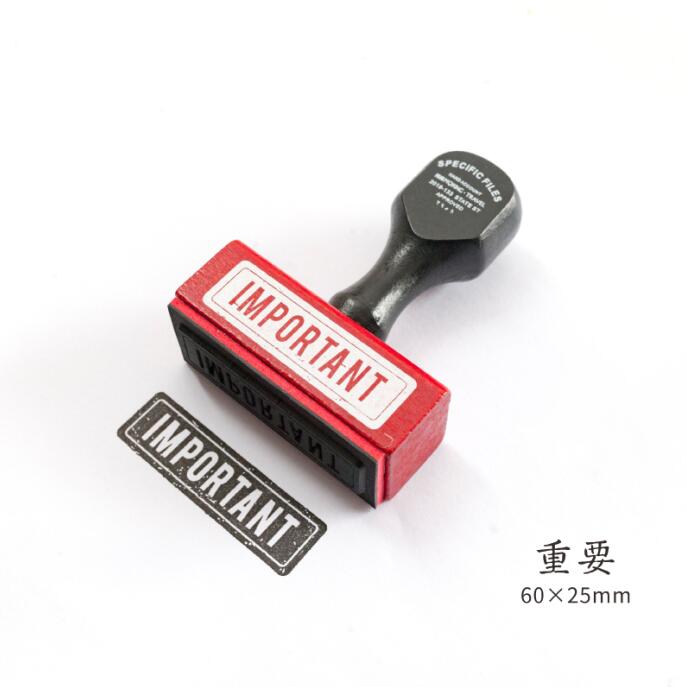 Sello clásico de madera con mango, sello de serie DIY de goma de madera, sellos para álbum de recortes, papelería, álbum de recortes, sello estándar