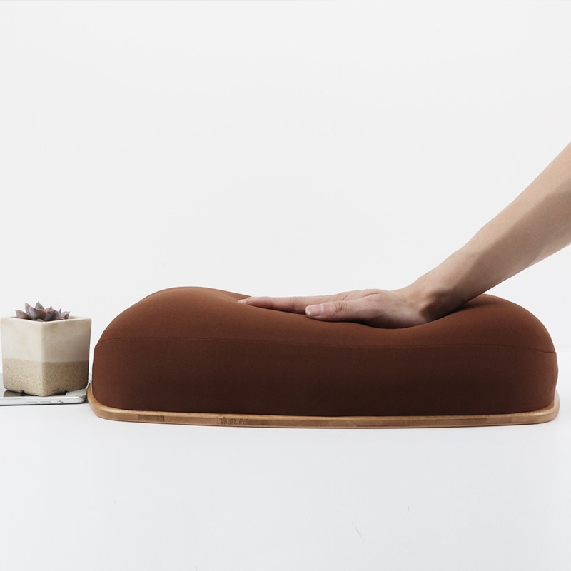Cojín portátil para escritorio y cama, bandeja práctica para mesa de escritura de ordenador, soporte para portátil, almohada para oficina y hogar