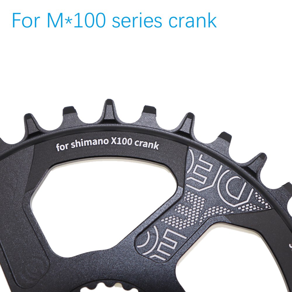 Deckas direct mount kettingblad rond voor 12 speed shimano  m9100 m8100 m7100 32 34 36 38t kettingblad  mt 900 9100 8100 7100 12s