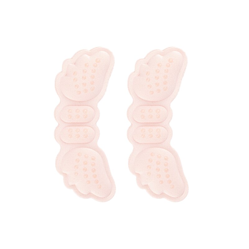 1 Pair Women Insoles for Shoes High Heels Thick Protector Sticker Adjust Size Adhesive Heel Liner Grips Pain Relief Foot Care: pink