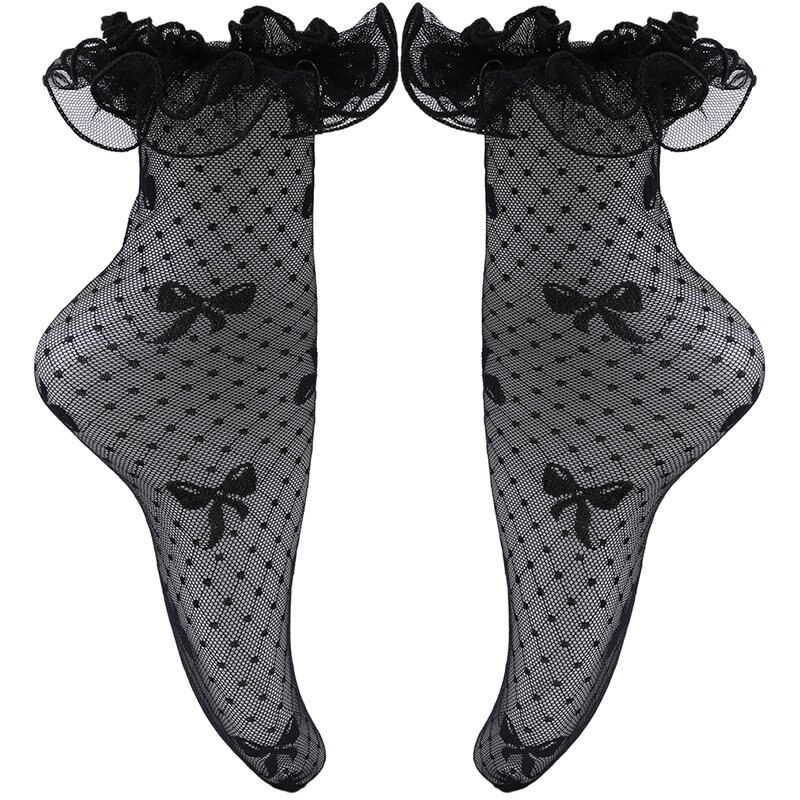 Summer Baby Girls Kids Toddler Lace Ruffle Princess Mesh Socks Children Breathable Ankle Sock