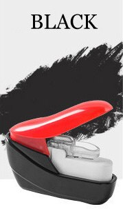 Stapleless stapler Needleless stapler Stapleless labor-saving stapler: Black