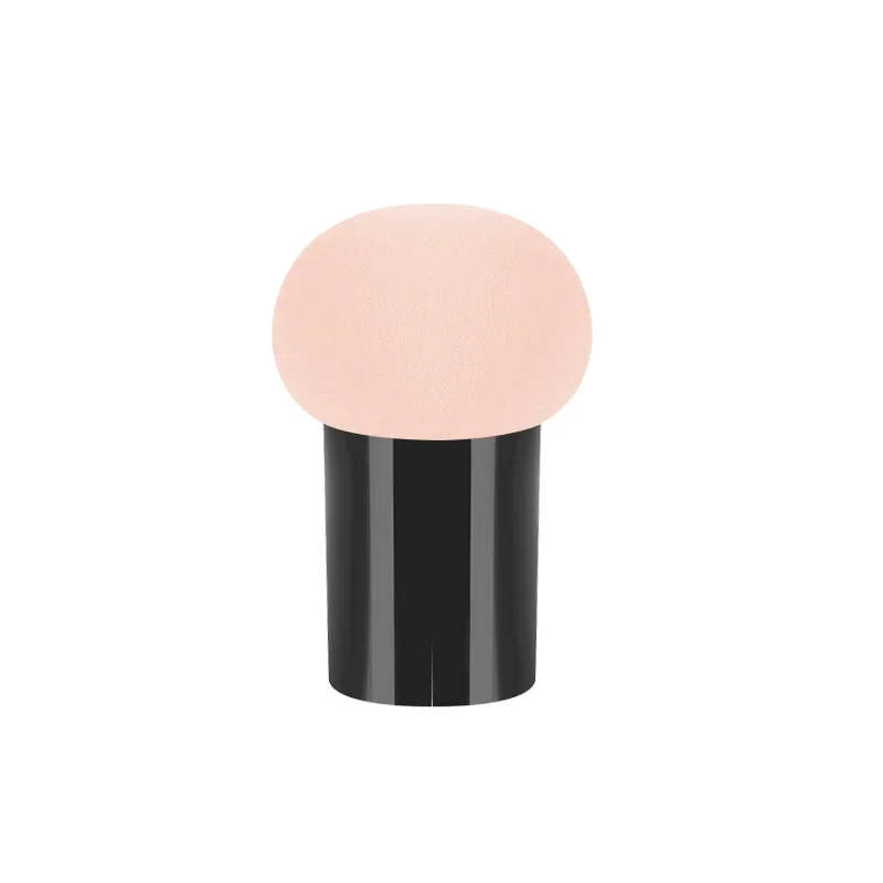 Esponja cosmética con cabeza de seta, esponja de maquillaje para base en polvo, esponja suave, herramienta de maquillaje de belleza seca y húmeda multifunción: YELLOW