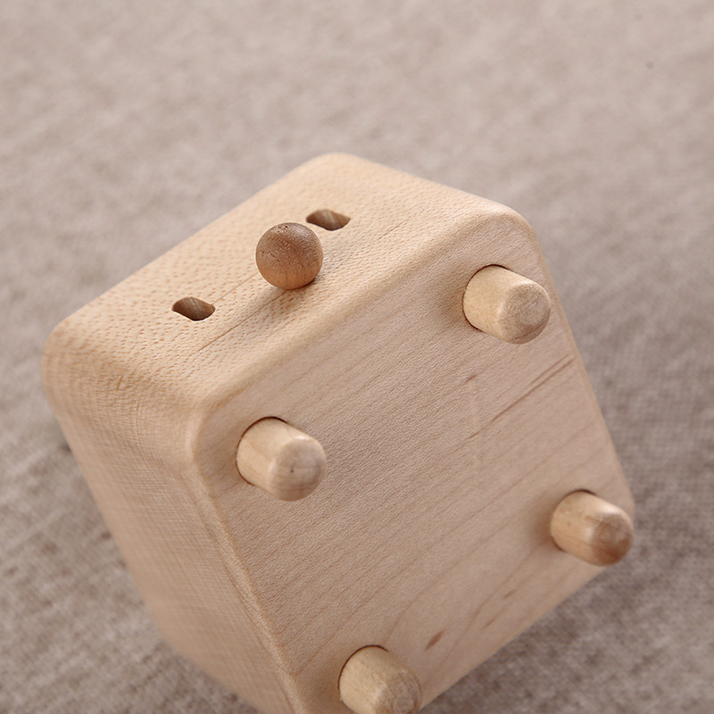 Carillon carino in legno fatto a mano Sinzyo Jun regalo unico per compleanno/natale/san valentino/anniversario per bambini