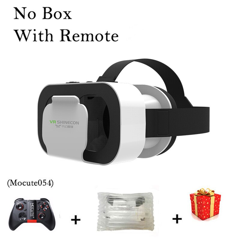 Vr Shinecon Doos 5 Mini Vr Bril 3D Bril Virtual Reality Bril Vr Headset Voor Google Kartonnen Smartp Werkelijkheid 3D bril: VR glasses handle