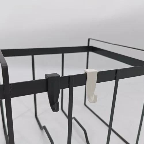 Keuken Badkamer Hanger Clips Magazijnstellingen Verwarmde Handdoek Radiatorrail Kleding Sjaal Hanger Haken Houder Wit Helder zwarte Haken: Army Green