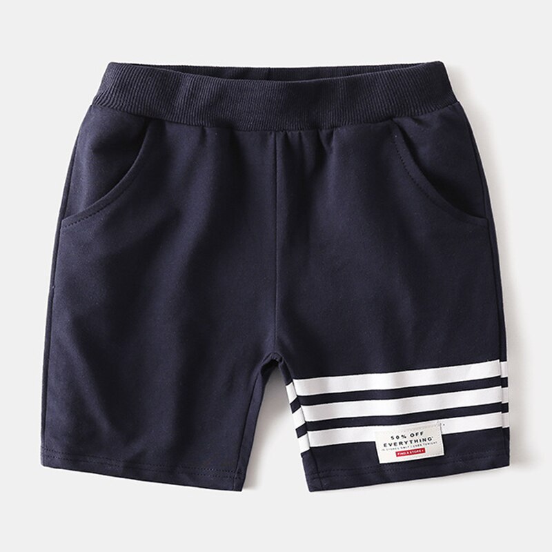 Pantalones cortos deportivos de verano para niños, Shorts de playa informales de algodón, transpirables, suaves, de 2 a 10 años