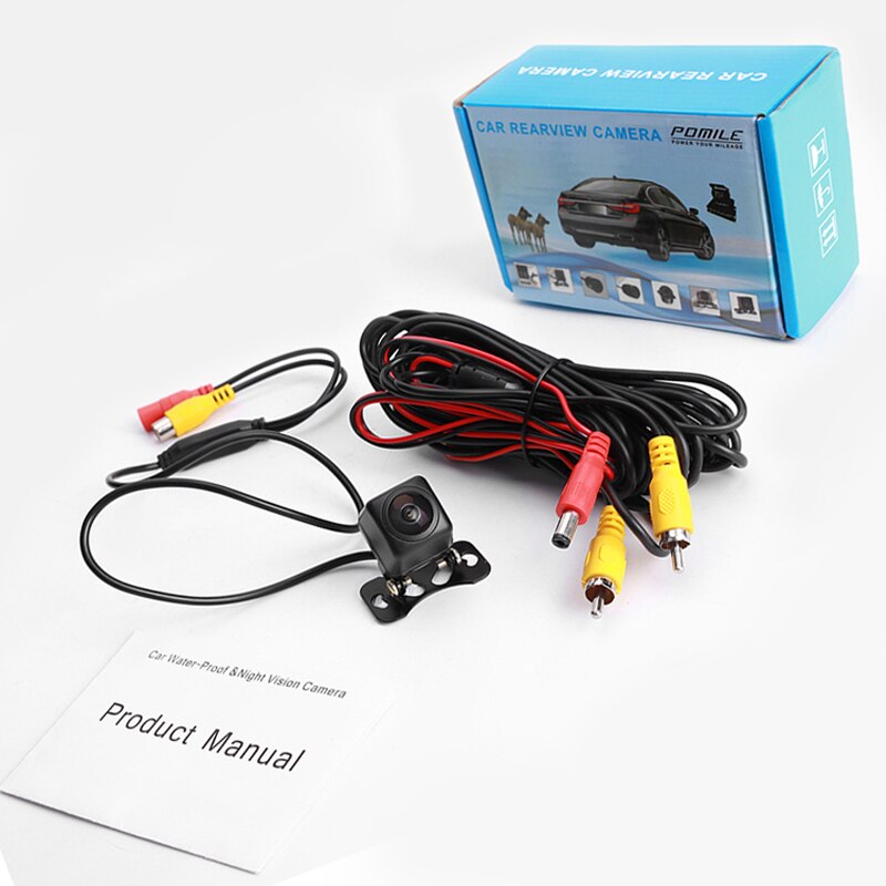 Wasserdichte HD 170 Grad Fisheye Objektiv Sternenlicht Auto umkehren Sicherung Rückansicht Kamera CCTV Parkplatz Kamera