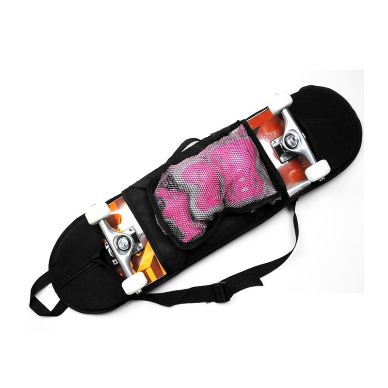 Skateboard bære taske skateboard bære håndtaske skulder skate board balance scooter opbevaringsdæksel rygsæk multi-størrelse