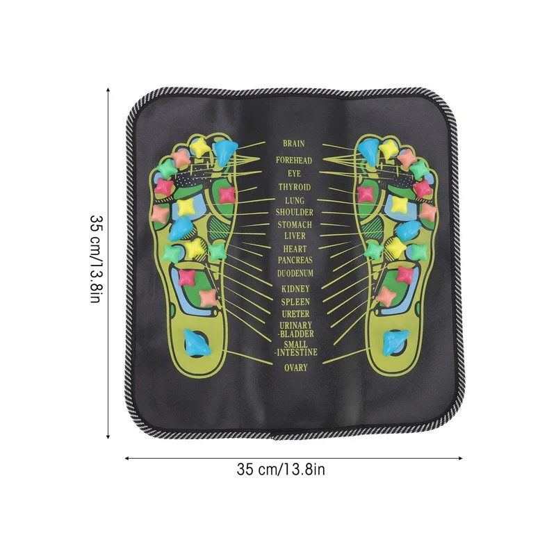 Imitatie Kiezelvoetmassage Pad Acupressuurplaat Voetmassage Voetmassage Wonder Duurzaam Acupressuur Voetkussen Huishouden