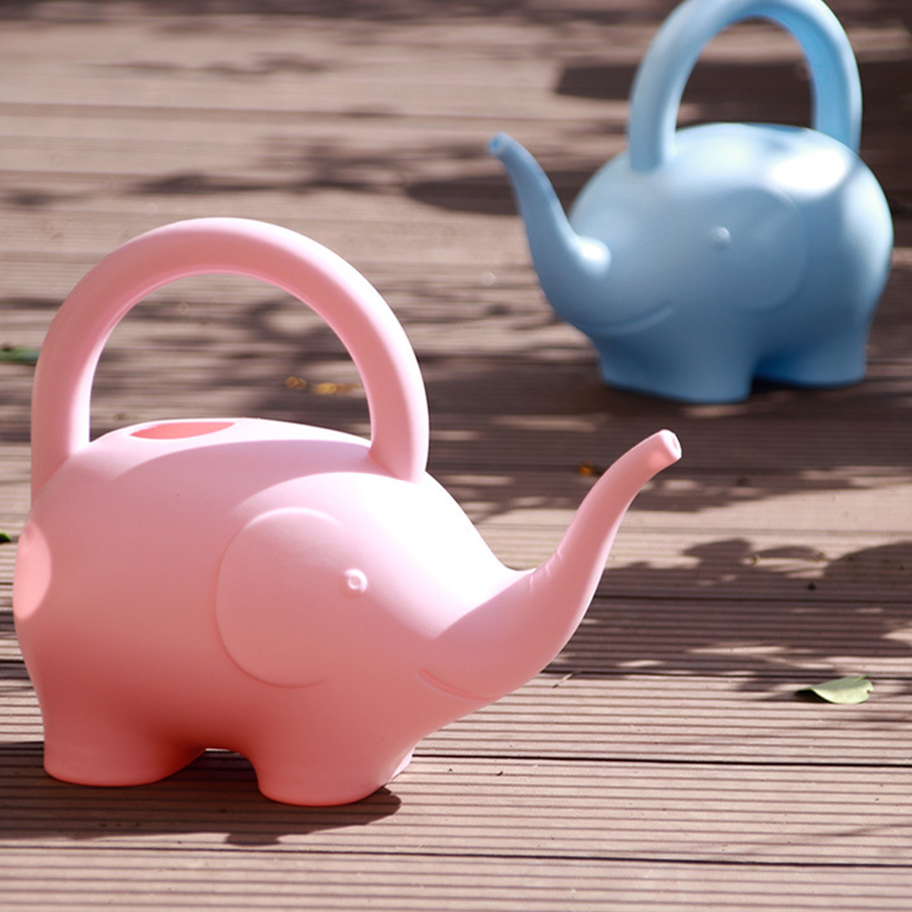 Elefanten-Gießkanne für Höhle Innenbereich, dekorativ, Mini-Gartendosen, Dusche, Jahrgang-Pflanzen, Regators, Topf, recycelter Eimer, Hunde-Trichter