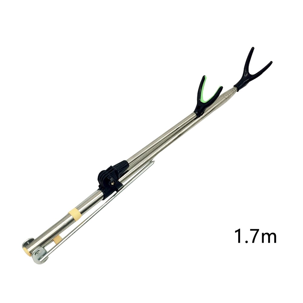 Angeln Stange Halter Unterstützung rostfrei Stahl Dual benutzen Anti-Unterhose Ultra hell Gestell draussen Halterung Winkel einstellbar abnehmbar Werkzeug: 1.7m