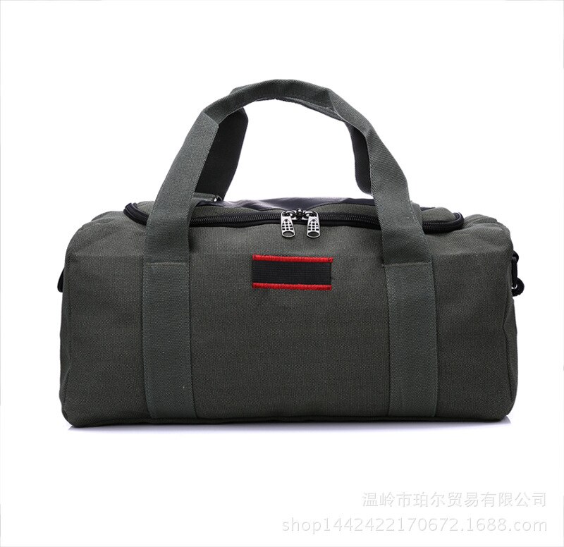 ZDD8246 Vrouwen Bagage Duffle Tassen Mannen Reistassen Grote Capaciteit Canvas Opvouwbare Tas Voor Reis Waterdichte Reistas: small Army green