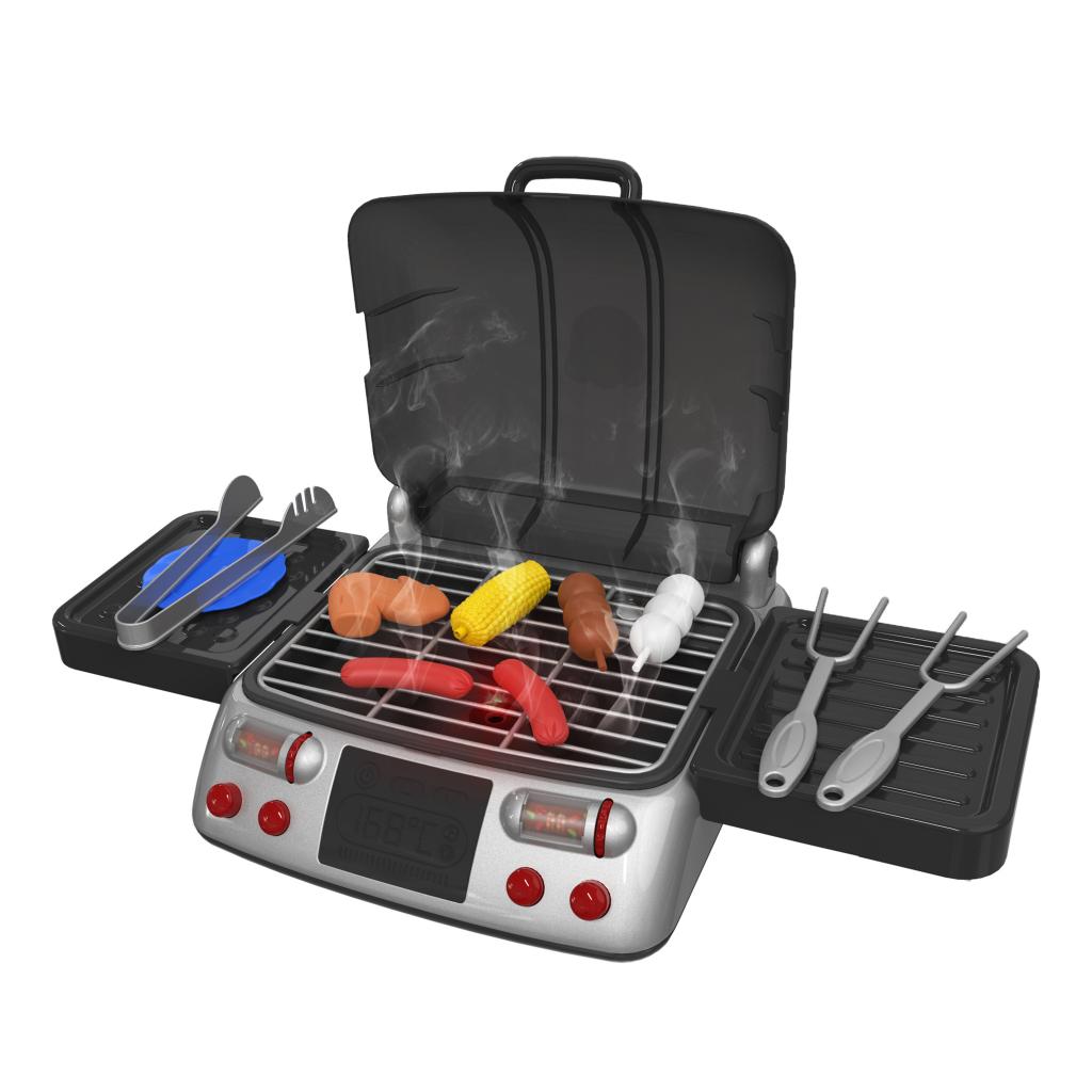 Enfant enfant Simulation Mini Barbecue électrique gril Gadget nourriture jouet