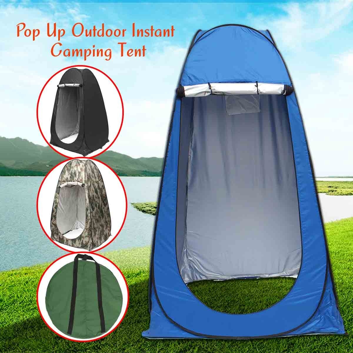 1PC Free build Pop-up Outdoor Camping Shower Tent Simple Mobile Toilet Dressing Tent Suitable for rest or swim in the wild tent