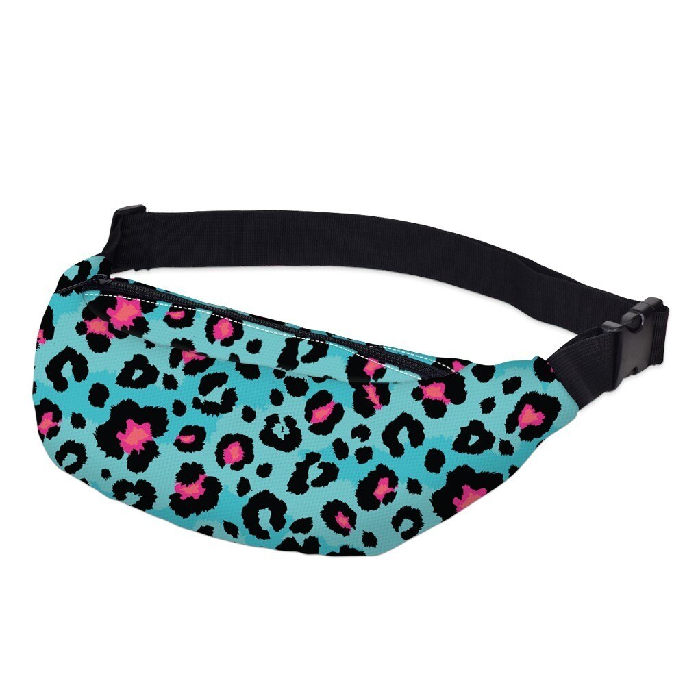 Deanfun Printing Space UFO Alpaca Fanny Pack Woman Waterproof Llama Waist Pack Man Bum Bag Women for Travel YB-49: YB-56-00041