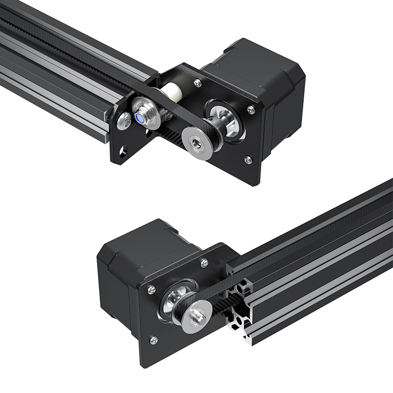 3D Printer Parts Y/X Axis Motor Mount Bracket And GT2 6mm with 2GT Tensioner For CR-10 Ender-3 DIY 3D Printer