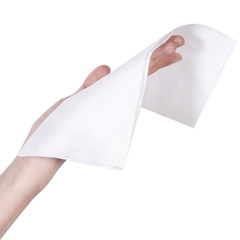 100 stuks wegwerp washandjes, schone gezichtshanddoekjes, gemaakt van katoen, make-up verwijderhanddoekjes, washandjes
