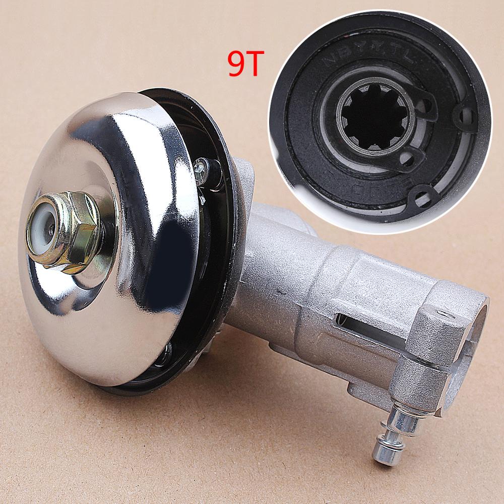7 T/9 T M10 * 1.25 Versnellingsbak Gear Hoofd Assemblage 28MM Vierkante Staaf Universele Gear Hoofd fit grasmaaier Trimmer Bosmaaier