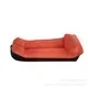 Aufblasbare Sofa-Matratze, zusammenklappbare Campingmatte, Luftbett, Einzelgröße, draussen-Isomatte für Ausflüge, Kissen, tragbare draussen-matt: Weiß