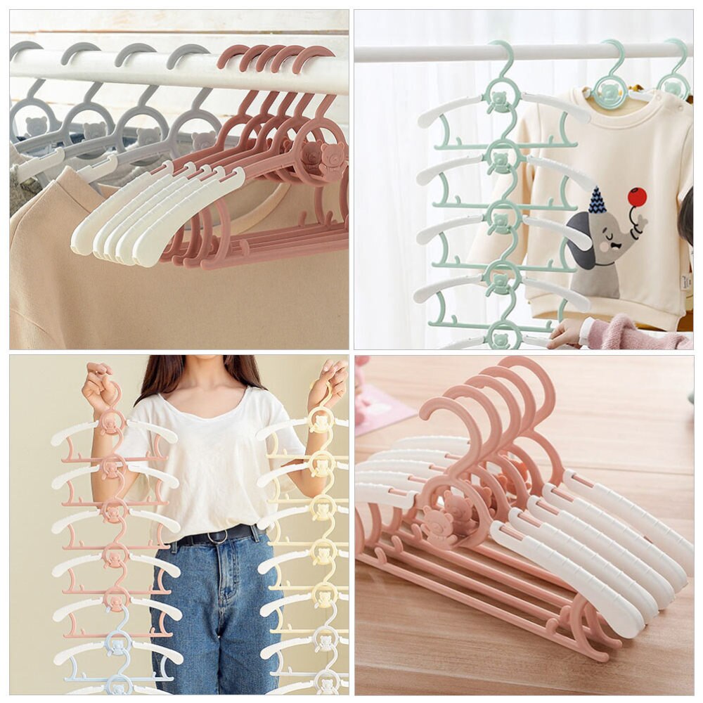 10Pcs Clothing Hanger Infant Clothes Hanger Clothes Drying Hanger