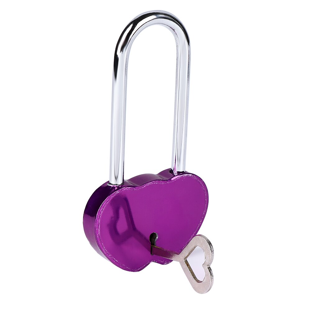 Dubbele Hart Sloten Romantische Een Hangslot Met Twee Sleutels Lock Hart Liefde Sloten Paar Sloten Huwelijksverjaardag Valentijnsdag