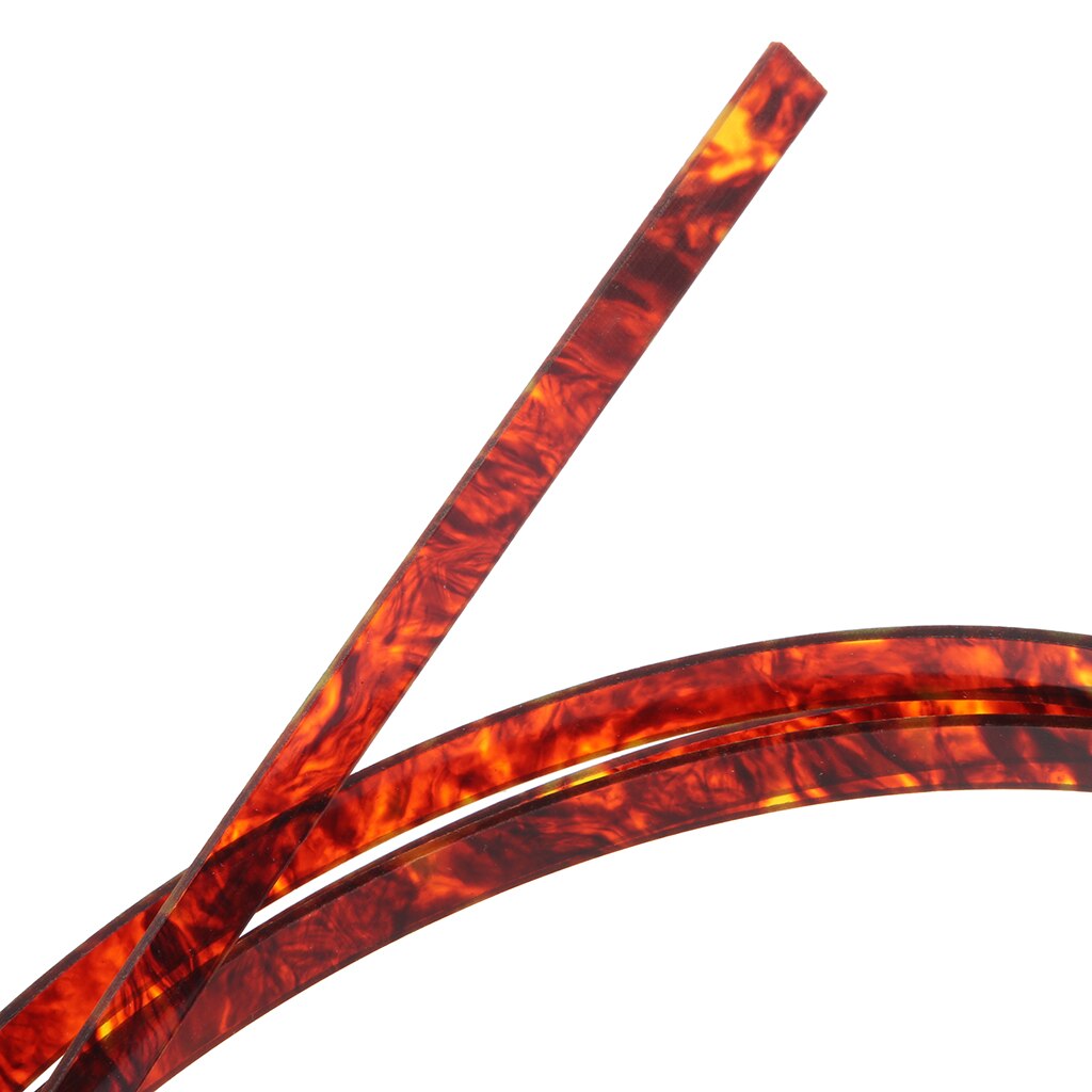 Tortoise Shell Celluloid 5 Feet Guitar Binding Purfling Strip Acoustic Classic Guitar Body Inlay 1650 X 6 X 1.5mm for Luthier