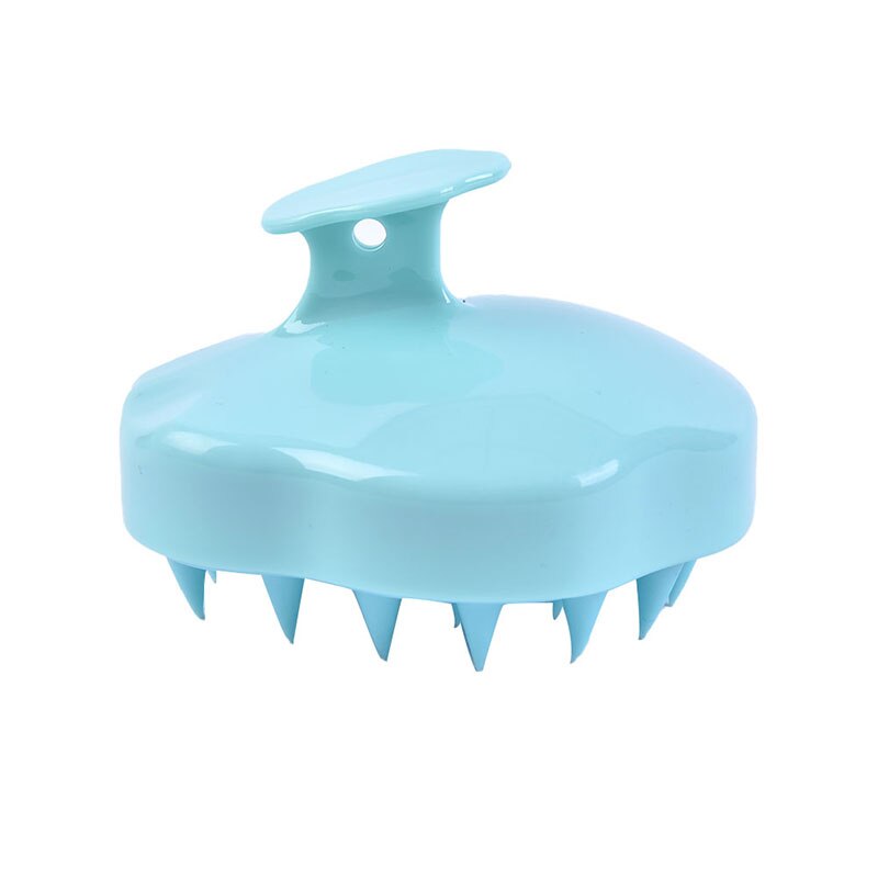 Haar Wassen Kam Siliconen Hoofd Massage Body Hoofdhuid Massage Haar Wassen Kam Douche Bad Borstel: MT
