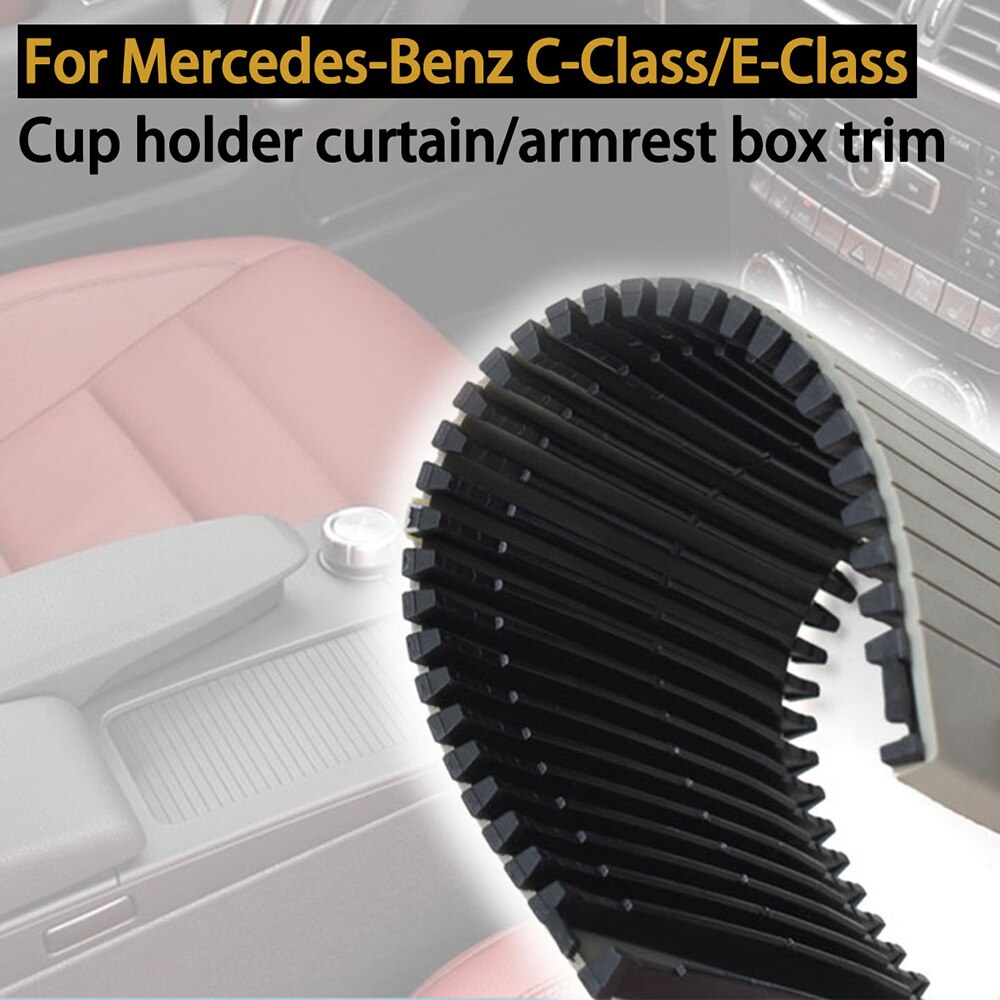 Accessori per la copertura del pannello del telaio del supporto della tazza dell&#39;acqua della Console centrale dell&#39;automobile per Mercedes Benz W204 (2007-2013) w212 (2010-2012)