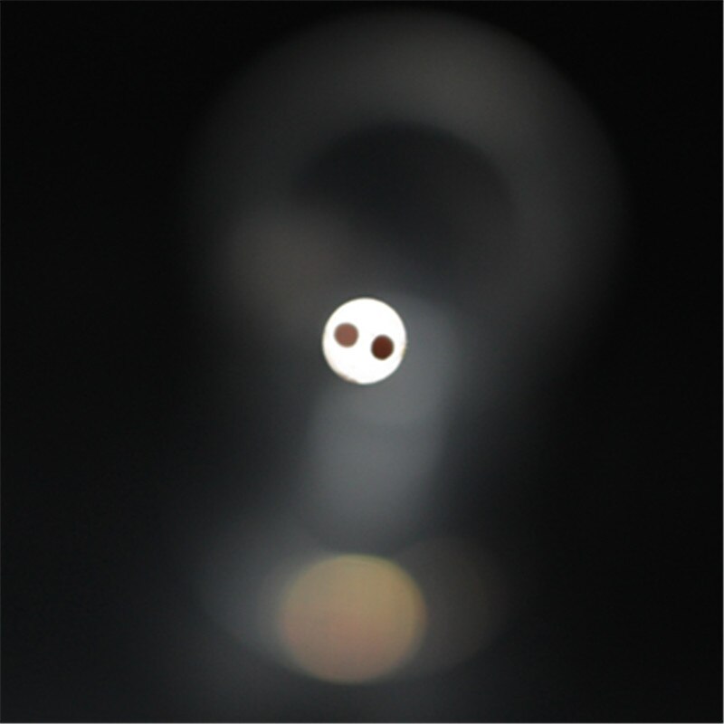 OD*ID*Length=1.0*0.2mm*100mm / 2 bores insulators / good thermostability / insulation / ceramic tube