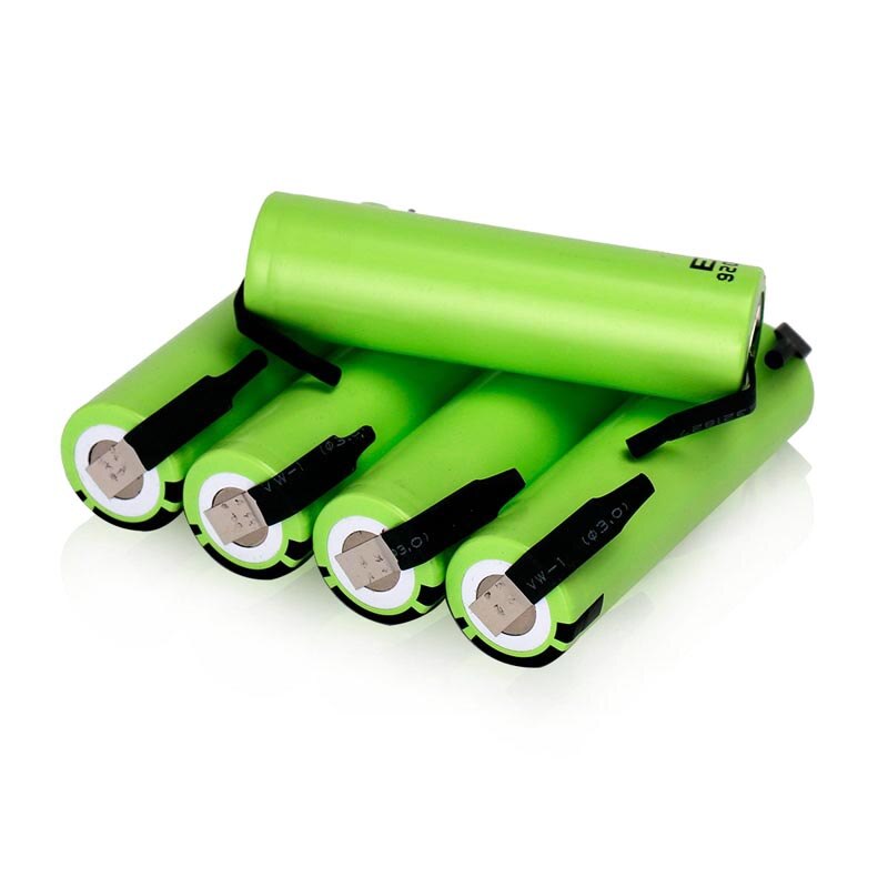 Original NCR18650B 3.7V 3400mAh 18650 Battery Lithium Rechargeable Battery Welding Nickel Sheet DIY Battery Pack 18650 Power