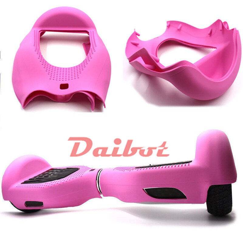 Auto-équilibrage Scooter électrique 6.5 pouces Anti-rayure coque en Silicone pour Hoverboard électrique Multi couleur coque en Silicone de protection