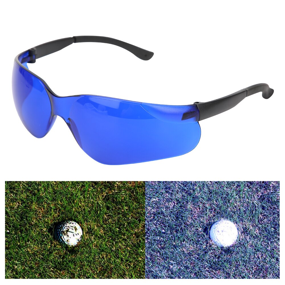 Outdoor Sport Brede Gezichtsveld Golfbal Finder Glazen Bal Vinden Positionering Zonnebril Met Glazen Case
