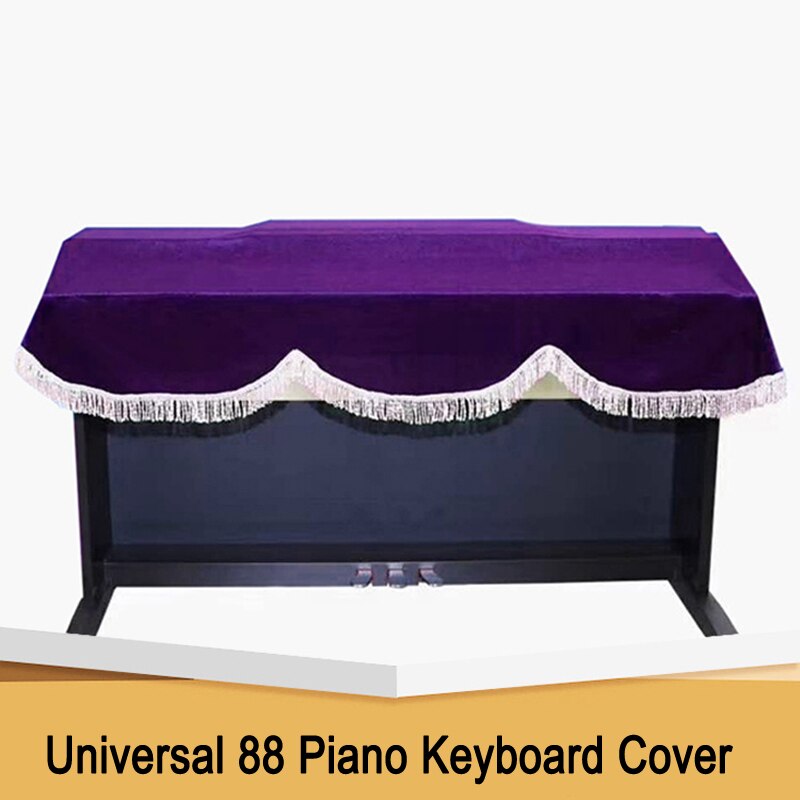 1 st 88 Piano Toetsenbord Universele Piano Cover Pleuche Elektrische Piano Cover Stofdicht Digitale Piano Cover laag