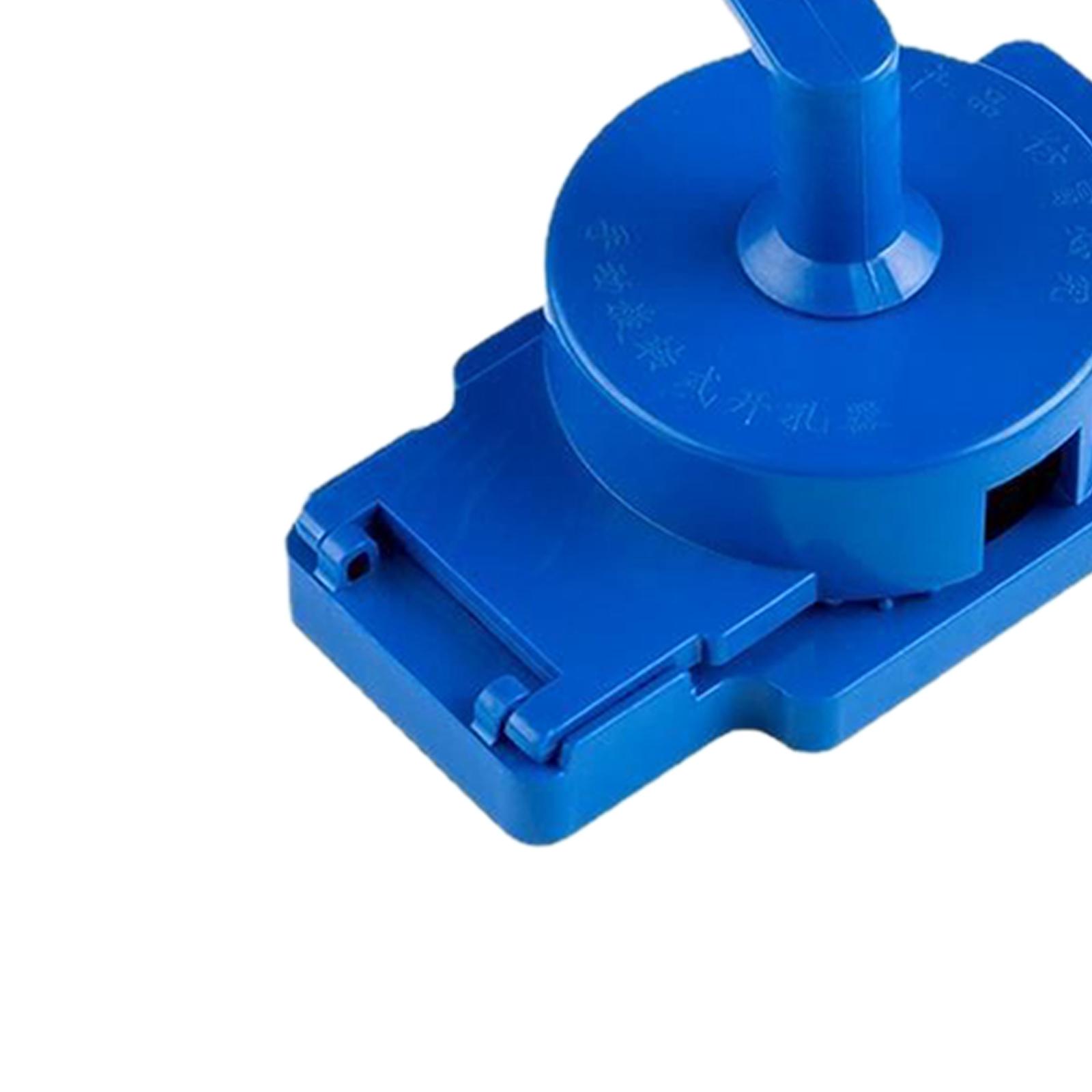 Perforadora de agujeros para cortinas, accesorios resistentes y fáciles de usar, herramienta de perforación manual para agujeros de 47/52mm para ojales de tela para cortinas, ojales para el hogar
