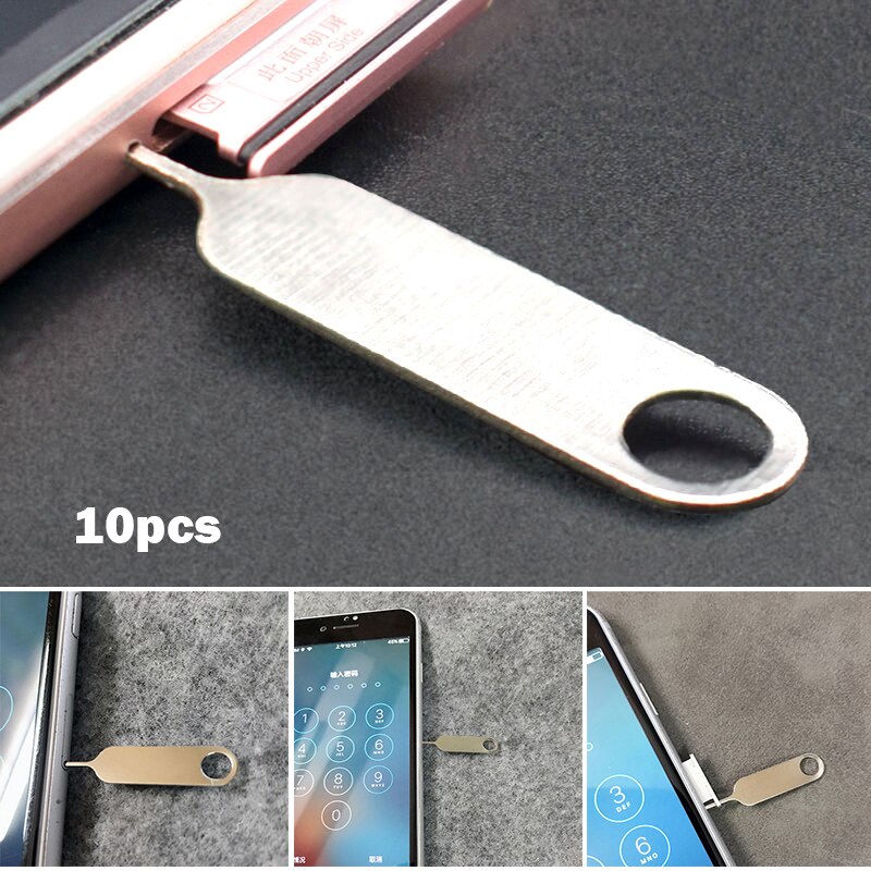 Eject Sim Card Tray Open Pin Naald Sleutel Tool Card Taker Pin Of Iphone Ipad Voor Huawei Xiaomi Universele Mobiele telefoon Accessoires