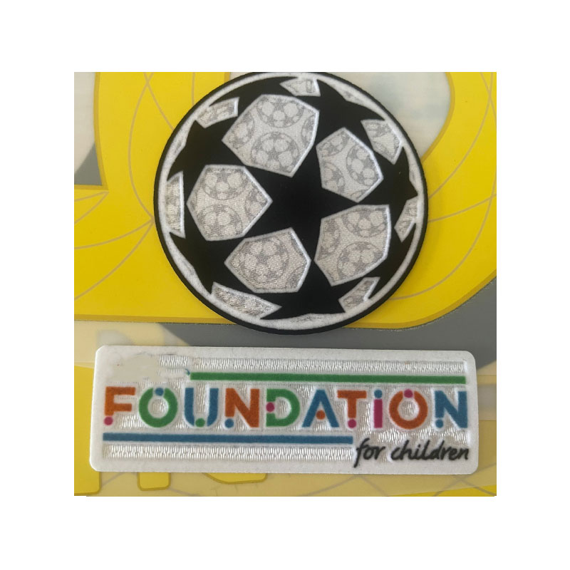 Naszywki Odporne na zużycie piłki sportowe Naprasowanka robić naszywki na koszulkę piłkarską Najwyższa jakość: Antyczna miedź